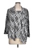 Alfred Dunner Gray Long Sleeve Top Size L - photo 1