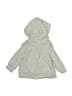 Carter's 100% Cotton Gray Zip Up Hoodie 0-3 MO / 3 MO - photo 2