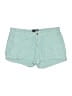 The North Face Chevron-herringbone Teal Shorts Size 8 - photo 1