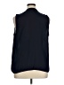 Collective Concepts 100% Polyester Blue Sleeveless Blouse Size XL - photo 2