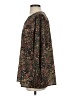 First Love 100% Polyester Floral Brown Long Sleeve Blouse Size S - photo 5