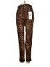 Zara Animal Print Brown Casual Pants Size 2 - photo 1