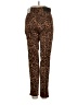 Zara Animal Print Brown Casual Pants Size 2 - photo 2