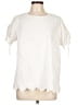 Lane Bryant Ivory Short Sleeve Blouse Size 12 - photo 1