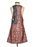 ONETEASPOON Metallic Silver Brown Cocktail Dress Size S - photo 2