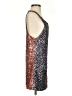 ONETEASPOON Metallic Silver Brown Cocktail Dress Size S - photo 4
