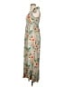 Massini 100% Rayon Tropical Gray Casual Dress Size S - photo 5