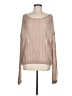 Free People Metallic Tan Pullover Sweater Size M - photo 1