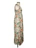 Massini 100% Rayon Tropical Gray Casual Dress Size S - photo 4