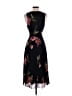 Wilfred 100% Polyester Floral Black Cocktail Dress Size 0 - photo 2