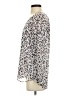 CAbi Animal Print Silver Long Sleeve Blouse Size XS - photo 5