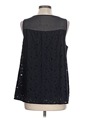 Ann Taylor Factory Sleeveless Blouse (view 2)