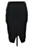 Popular Basics Solid Black Formal Skirt Size M - photo 1