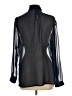 Ambiance Apparel 100% Polyester Color Block Black Long Sleeve Blouse Size L - photo 2