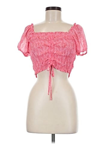 Olivaceous Short Sleeve Top (view 1)