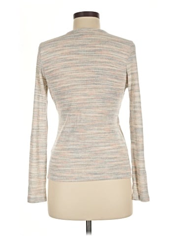 Madewell Space-Dye Faux-Wrap Top (view 2)