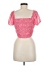 Olivaceous Pink Short Sleeve Top Size M - photo 2