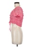Olivaceous Pink Short Sleeve Top Size M - photo 5