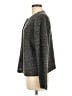 Eileen Fisher Tweed Gray Cardigan Size M - photo 5