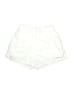 Crescent Solid Ivory White Shorts Size M - photo 1