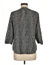212 Collection Tweed Gray 3/4 Sleeve Blouse Size M - photo 2