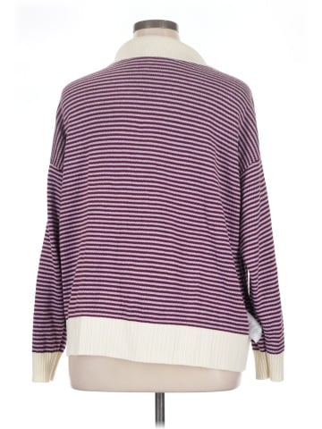 Peace Love World Pullover Sweater (view 2)