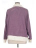 Peace Love World Stripes Purple Pullover Sweater Size 1X - photo 2