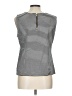 Talbots Black Sleeveless Button-Down Shirt Size L - photo 2