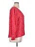 Sanctuary 100% Rayon Red Long Sleeve Blouse Size XL - photo 4