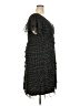 Jonathan Martin 100% Polyester Polka Dots Black Cocktail Dress Size 20W - photo 4