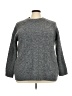 Ava & Viv Gray Pullover Sweater Size 2X - photo 1