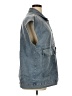Unbranded Blue Denim Vest Size XL - photo 4