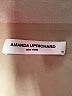 Amanda Uprichard 100% Silk Metallic Gold Tan Jacket Size XS - photo 6