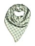 Unbranded Checkered-gingham Green Scarf One size - photo 1