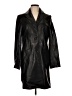 Cole Haan 100% Viscose Black Coat Size M - photo 1