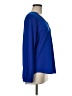 Melissa Paige Blue Long Sleeve Blouse Size M - photo 4