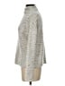 Madewell Metallic Silver Turtleneck Sweater Size XS - photo 5