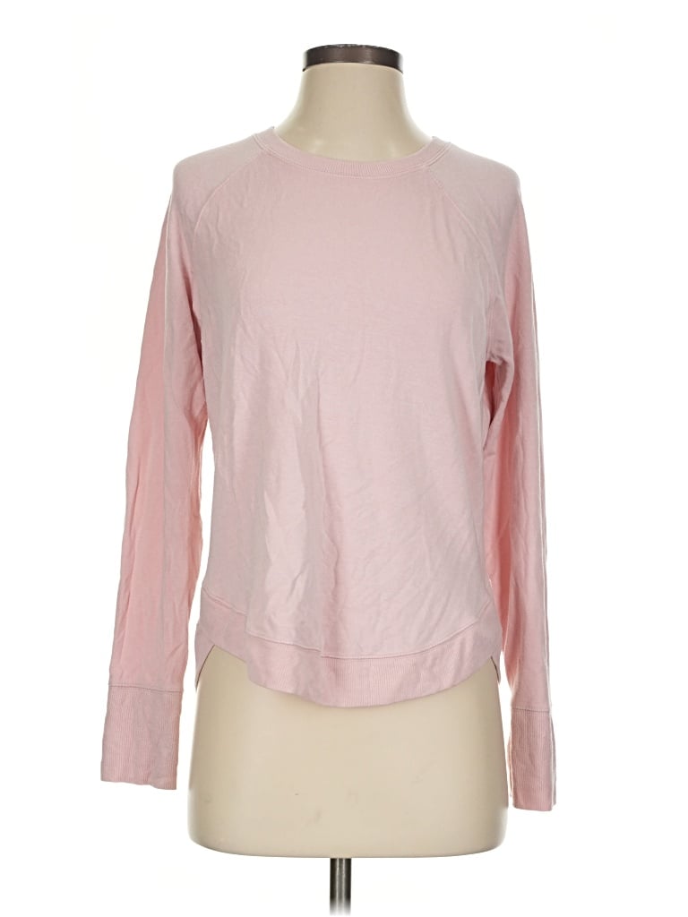 Pre-owned Athleta Sweatshirt In Pink
