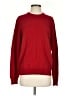 Malo Solid Red Pullover Sweater Size S - photo 1