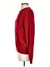 Malo Solid Red Pullover Sweater Size S - photo 5