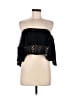 Soprano 100% Polyester Black Tube Top Size M - photo 1