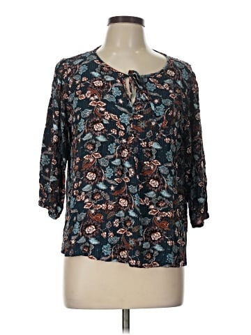 Papermoon 3/4 Sleeve Blouse (view 1)
