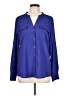 Calvin Klein Blue Long Sleeve Blouse Size L (estimated) - photo 1