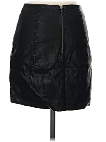 Free People Faux Leather Skirt (view 2)