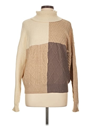 Blu Pepper Turtleneck Sweater (view 1)