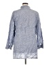 Garnet Hill 100% Linen Blue Long Sleeve Button-Down Shirt Size XL - photo 2