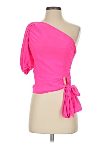 Amanda Uprichard Short Sleeve Blouse (view 1)