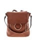 Lauren Conrad Solid Brown Backpack One size - photo 1