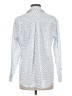 Grayson 100% Cotton Polka Dots Blue Long Sleeve Blouse Size Med (3) - photo 2