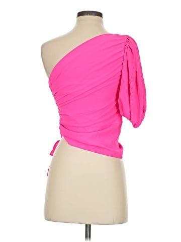 Amanda Uprichard Short Sleeve Blouse (view 2)